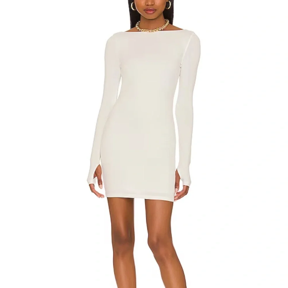 Revolve Not Yours To Keep Elise Mini Dress Size XL White - Picture 3 of 3
